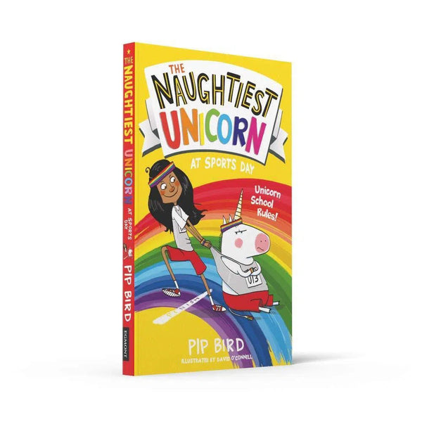 Naughtiest Unicorn #02, The - at Sports Day (Paperback)(UK)(aka Dave the Unicorn) (Pip Bird) Harpercollins (UK)