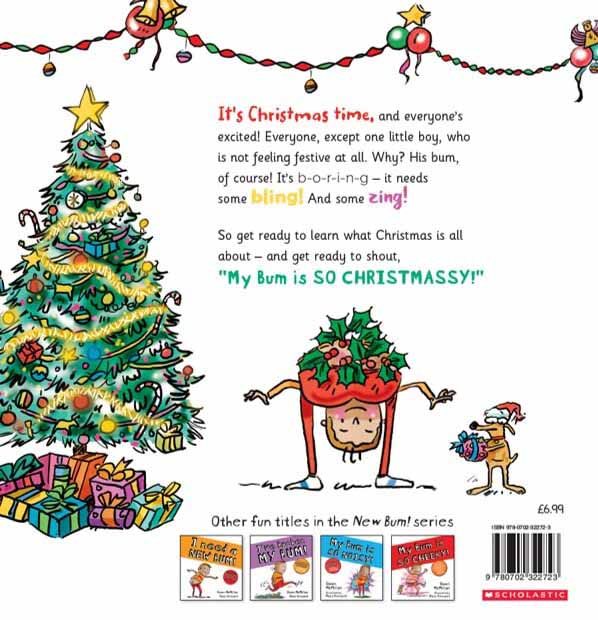 The New Bum #05 My Bum is SO CHRISTMASSY! (Paperback) (Dawn McMillan)-Fiction: 幽默搞笑 Humorous-買書書 BuyBookBook