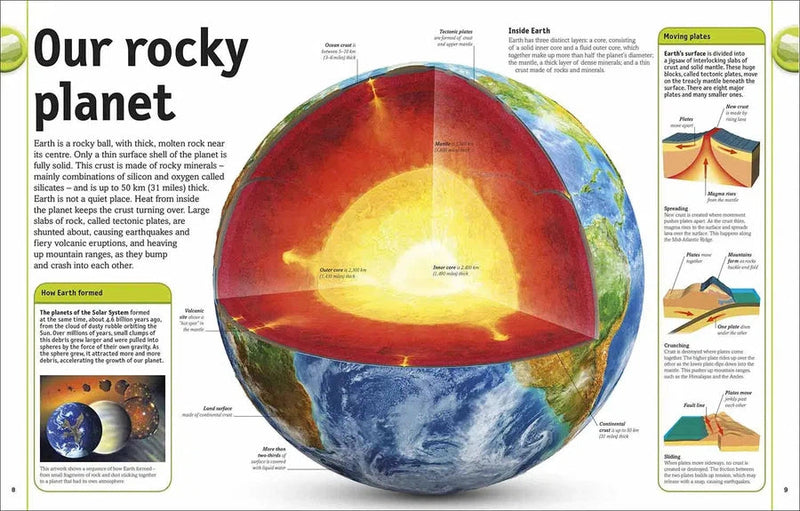 Our World in Pictures - The Rock & Gem DK UK