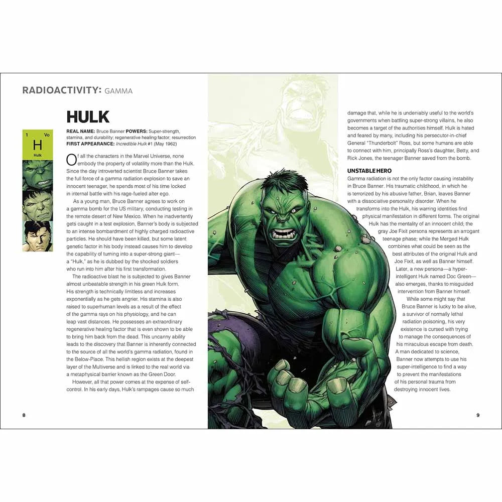 The Periodic Table of Marvel (Hardback) DK UK
