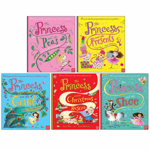 The Princess #1-5 Bundle (Paperback with QR Code)(Nosy Crow)(Caryl Hart) Nosy Crow