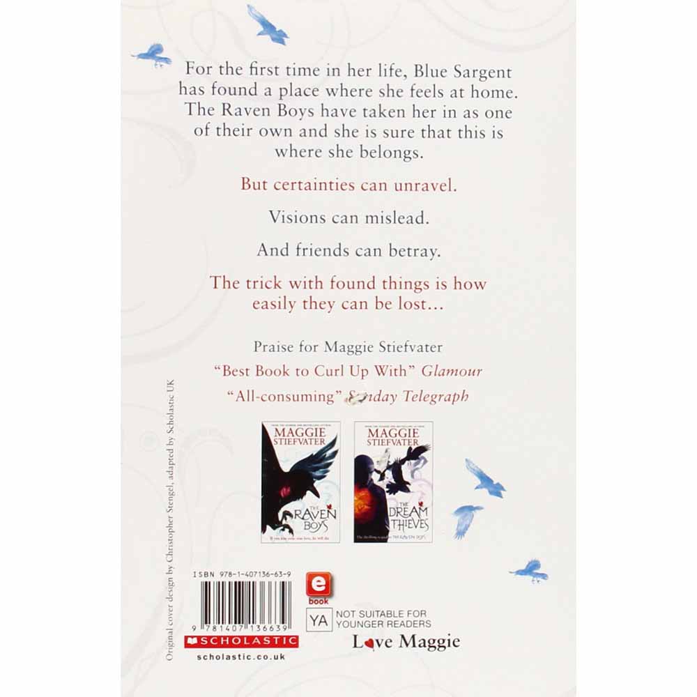 Raven Cycle, The #03 Blue Lily, Lily Blue (Maggie Stiefvater) Scholastic UK
