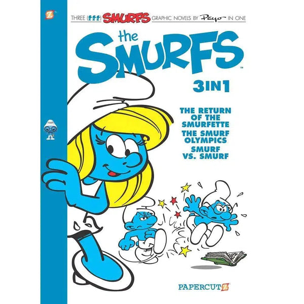 The Smurfs Graphic Novels 3-in-1 Vol #4 Macmillan US