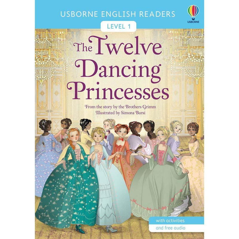 Usborne Readers (L1) The Twelve Dancing Princesses (QR Code) Usborne