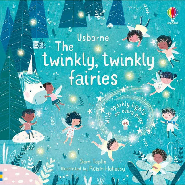 The Twinkly Twinkly Fairies book (with Sparkly Lights) Usborne