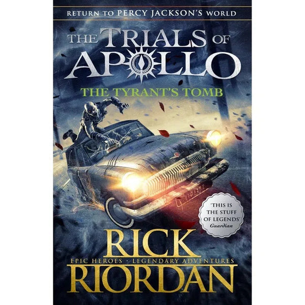 Trials of Apollo, The #4 The Tyrant's Tomb (Rick Riordan) - 買書書 BuyBookBook