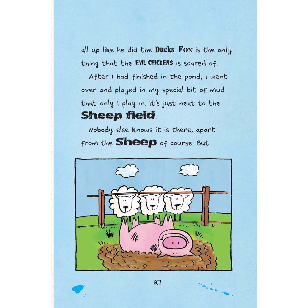 Pig Diaries #1 The Unbelievable Top Secret Diary of Pig (Colour Edition)-Fiction: 橋樑章節 Early Readers-買書書 BuyBookBook