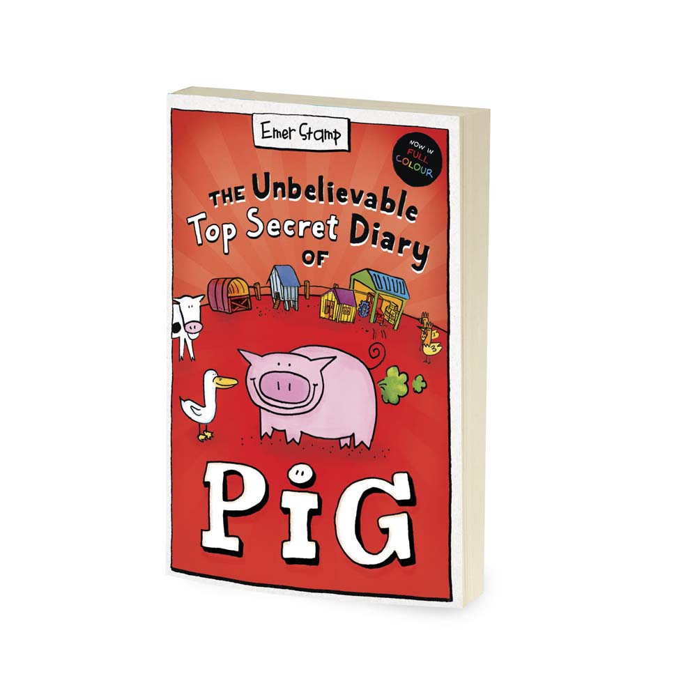 Pig Diaries #1 The Unbelievable Top Secret Diary of Pig (Colour Edition)-Fiction: 橋樑章節 Early Readers-買書書 BuyBookBook
