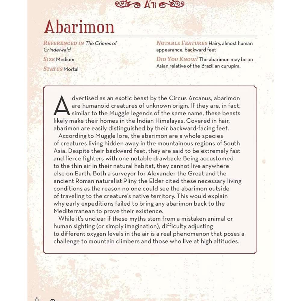 The Unofficial Harry Potter Bestiary Macmillan US