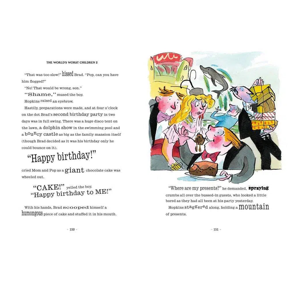 World's Worst Children, The #2 (Full Color Paperback)(David Walliams)(Tony Ross) Harpercollins (UK)