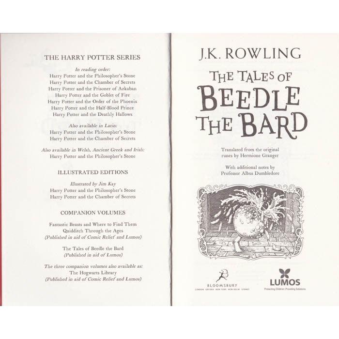 The Tales of Beedle the Bard (Harry Potter) (J.K. Rowling) Bloomsbury