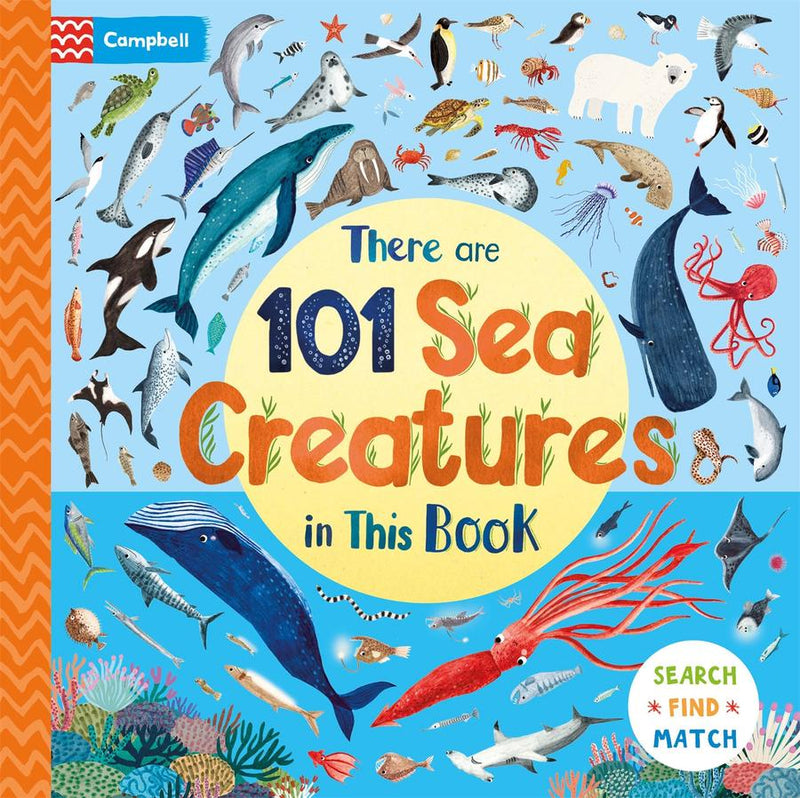 There Are 101 Sea Creatures in This Book-Children’s interactive and activity books and kits-買書書 BuyBookBook