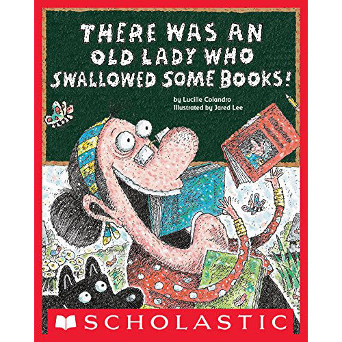 There Was an Old Lady Who Swallowed Some Books!-Fiction: 幽默搞笑 Humorous-買書書 BuyBookBook