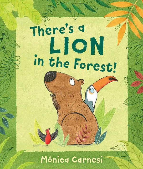 There's a Lion in the Forest!-Children’s / Teenage fiction: Nature and animal stories-買書書 BuyBookBook