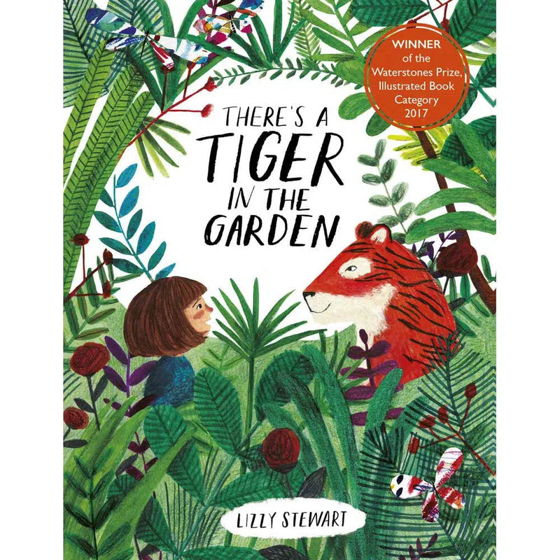 There's a Tiger in the Garden (Lizzy Stewart)-Fiction: 兒童繪本 Picture Books-買書書 BuyBookBook