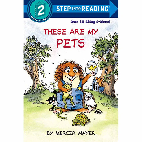 These Are My Pets (Step into Reading L2)-Fiction: 橋樑章節 Early Readers-買書書 BuyBookBook