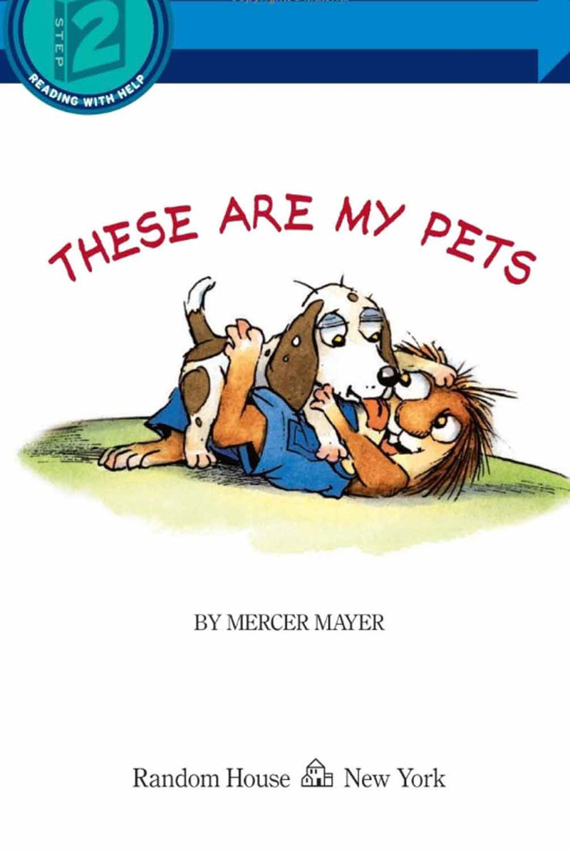 These Are My Pets (Step into Reading L2)-Fiction: 橋樑章節 Early Readers-買書書 BuyBookBook