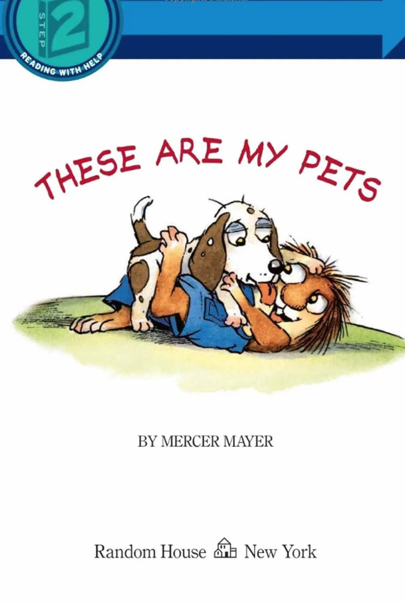 These Are My Pets (Step into Reading L2)-Fiction: 橋樑章節 Early Readers-買書書 BuyBookBook