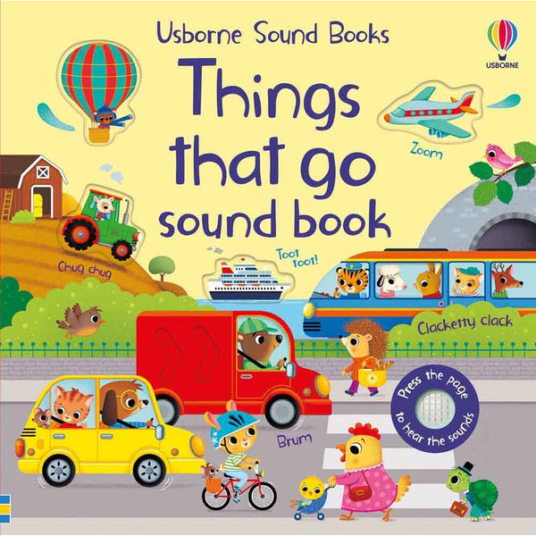 Things That Go Sound Book - 買書書 BuyBookBook