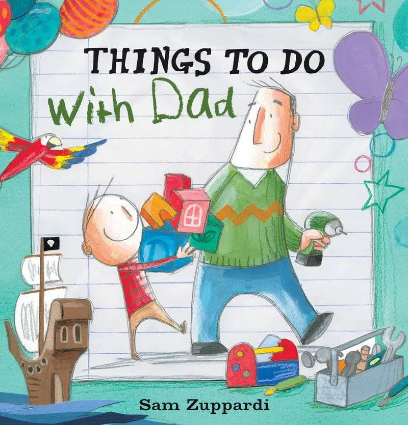 Things to Do with Dad-Children’s picture books-買書書 BuyBookBook