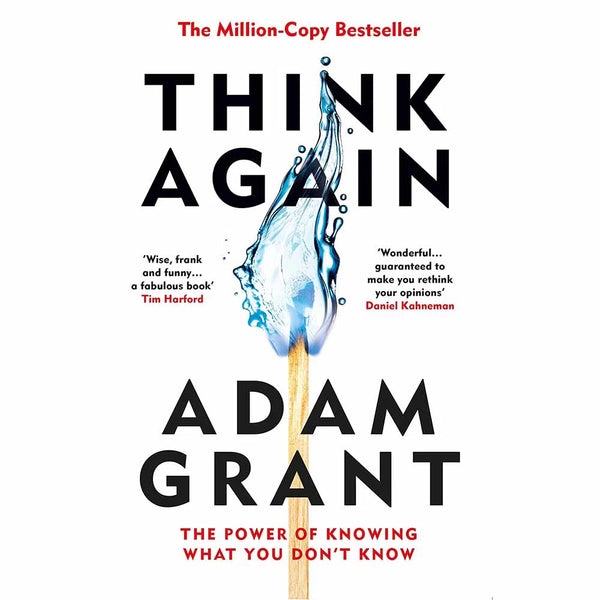 Think Again: The Power of Knowing What You Don't Know (Adam Grant)-Nonfiction: 心理勵志 Self-help-買書書 BuyBookBook