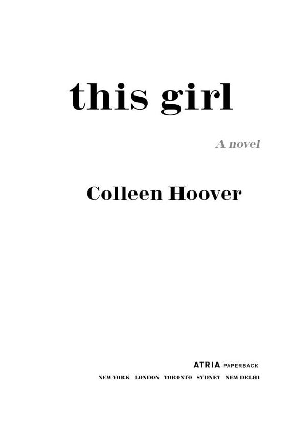 This Girl (Colleen Hoover)-Fiction: 劇情故事 General-買書書 BuyBookBook