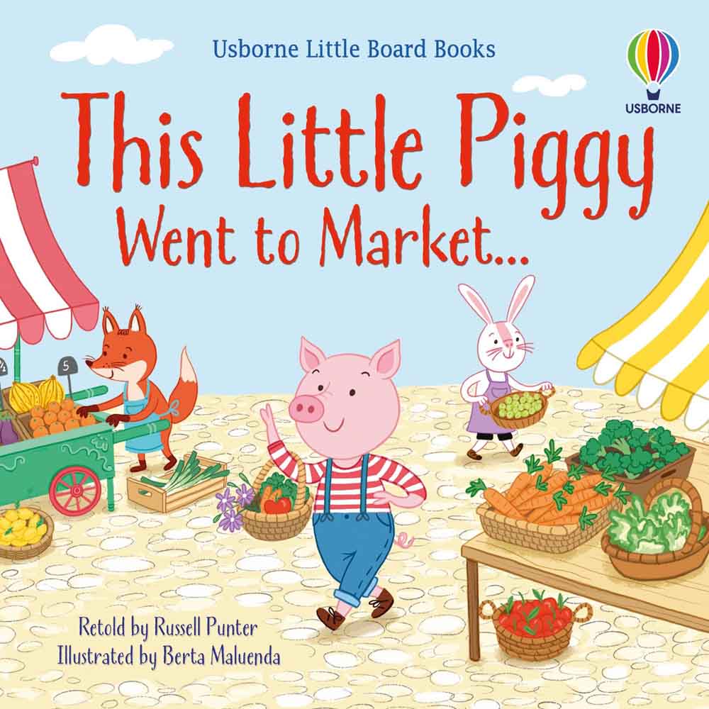 Little Board Book: This little piggy went to market - 買書書 BuyBookBook