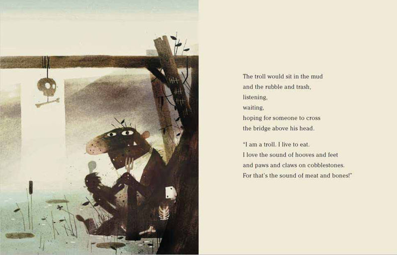 Three Billy Goats Gruff, The (Mac Barnett)(Jon Klassen)-Fiction: 兒童繪本 Picture Books-買書書 BuyBookBook