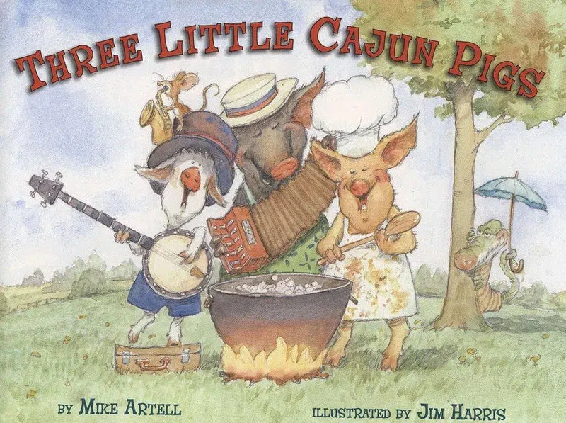 Three Little Cajun Pigs-Children’s / Teenage fiction: Classic and traditional-買書書 BuyBookBook