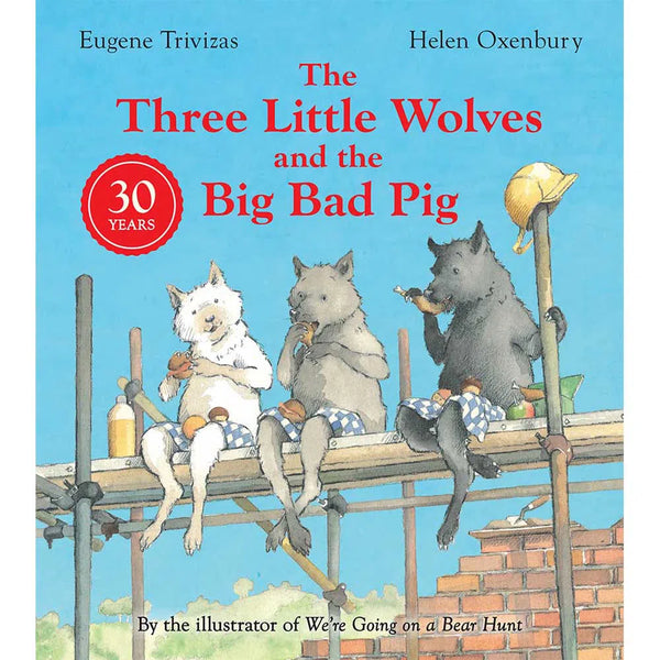 Three Little Wolves And The Big Bad Pig (Paperback)-Fiction: 兒童繪本 Picture Books-買書書 BuyBookBook