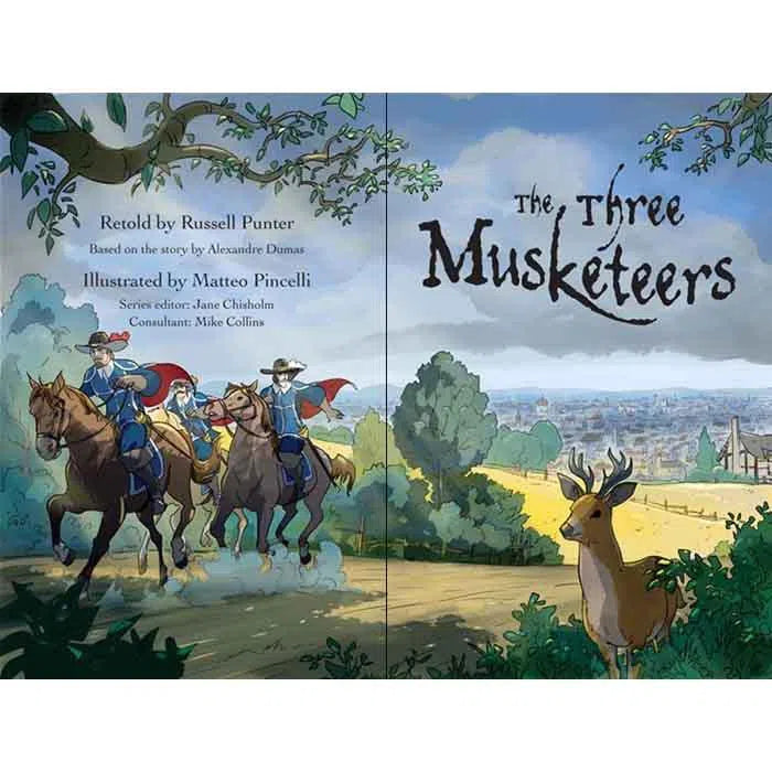 Three Musketeers, The (Graphic Novel) Usborne