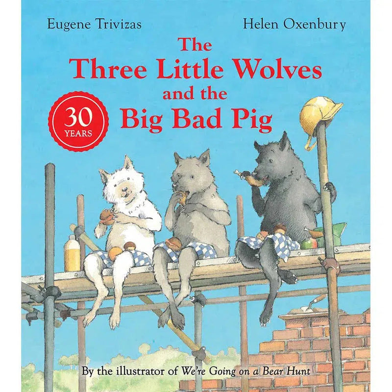 Three Little Wolves And The Big Bad Pig (Paperback)-Fiction: 兒童繪本 Picture Books-買書書 BuyBookBook