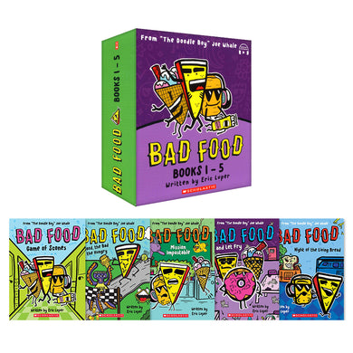 Bad Food 5 books Box Set (with StoryPlus QR)