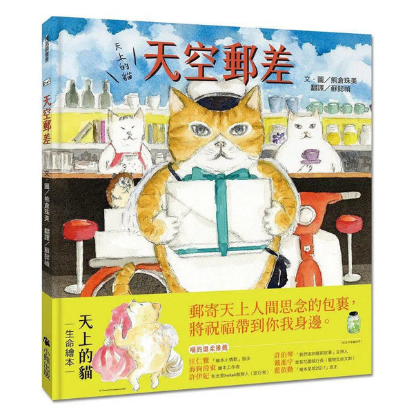 天上的貓：天空郵差 (熊倉珠美)-故事: 兒童繪本 Picture Books-買書書 BuyBookBook