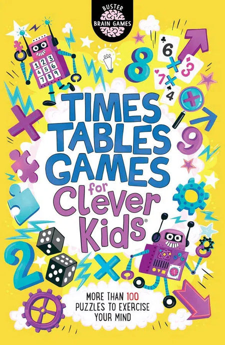 Times Tables Games for Clever Kids®-Children’s / Teenage general interest: Puzzles and quizzes-買書書 BuyBookBook