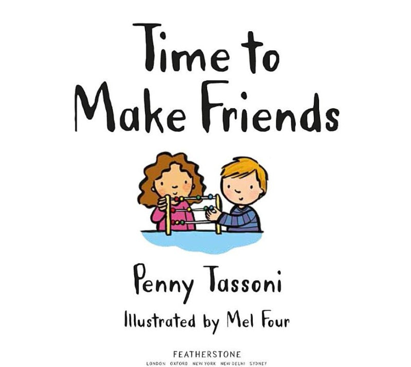Time to Make Friends (Penny Tassoni)-Nonfiction: 學前基礎 Preschool Basics-買書書 BuyBookBook
