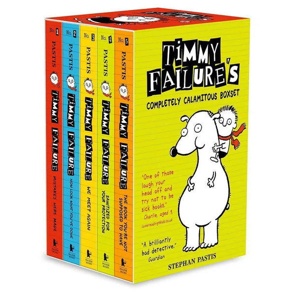 Timmy Failure #1-5 Collection (5 books) Walker UK