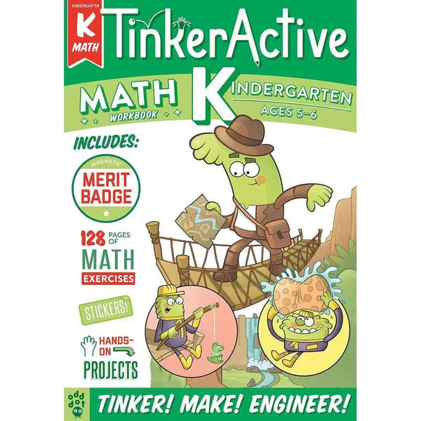 Tinkeractive Workbooks - Kindergarten Math (Age 5-6) Scholastic