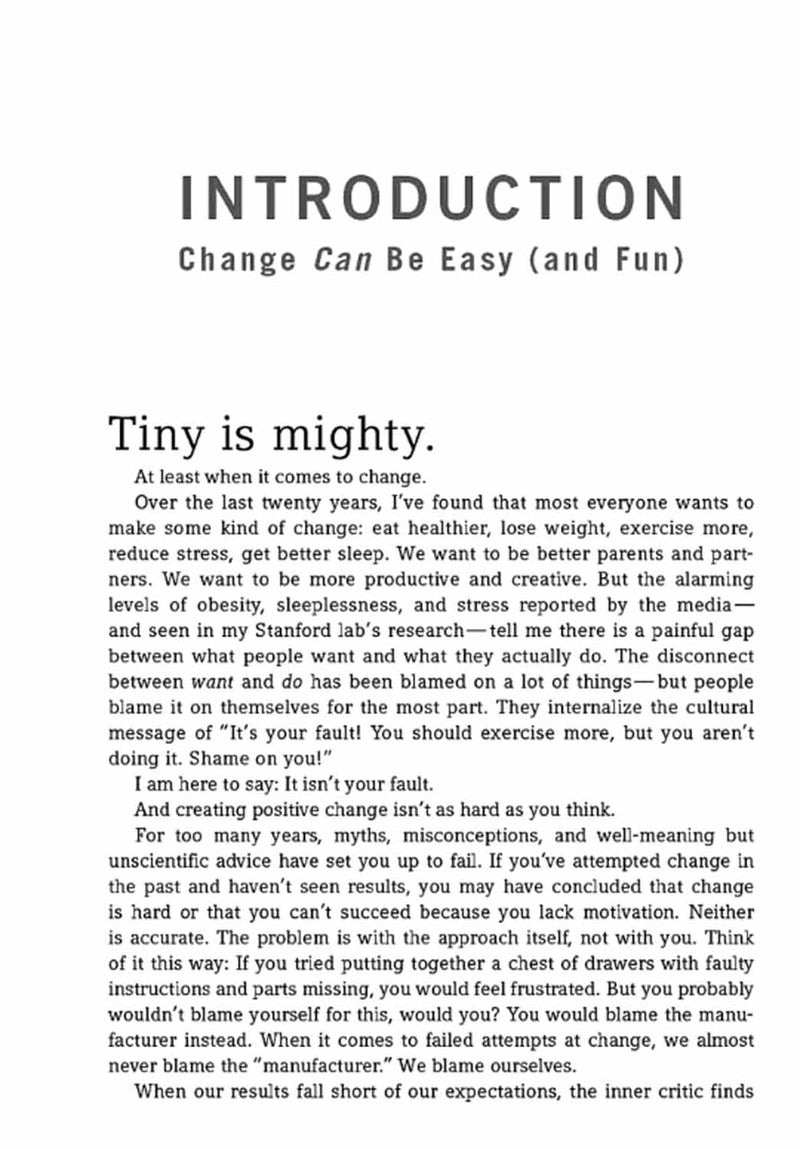 Tiny Habits: Why Starting Small Makes Lasting Change Easy-Nonfiction: 心理勵志 Self-help-買書書 BuyBookBook