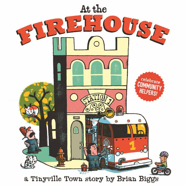 Tinyville Town - At the Firehouse - 買書書 BuyBookBook