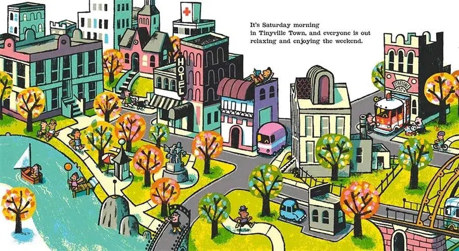 Tinyville Town - At the Firehouse - 買書書 BuyBookBook