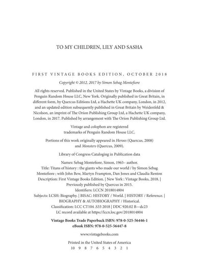 Titans of History: The Giants Who Made Our World (Simon Sebag Montefiore)-Fiction: 歷史故事 Historical-買書書 BuyBookBook