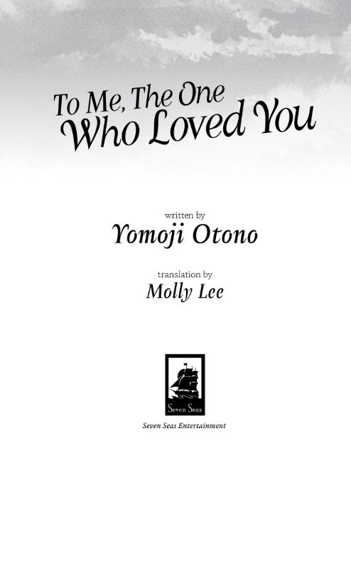 To Me, The One Who Loved You (Light Novel)-Fiction: 劇情故事 General-買書書 BuyBookBook