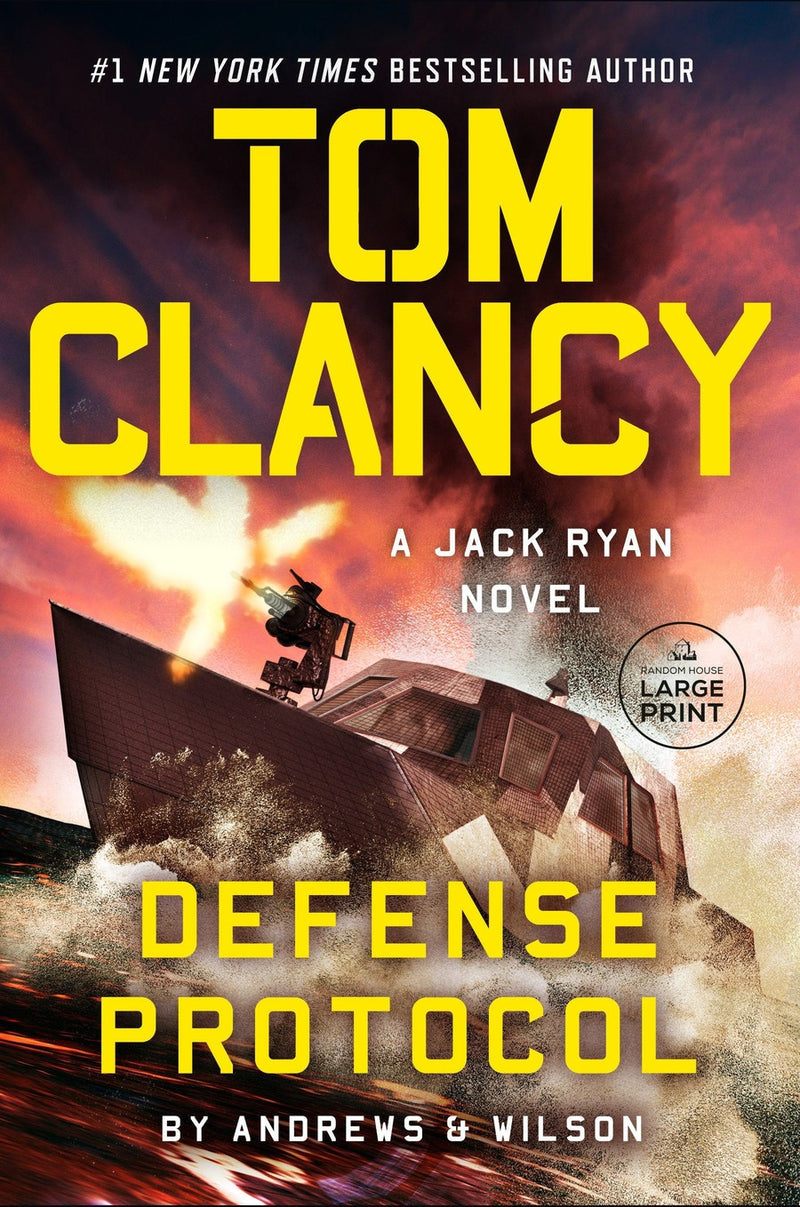 Tom Clancy Defense Protocol-Thriller / suspense fiction-買書書 BuyBookBook