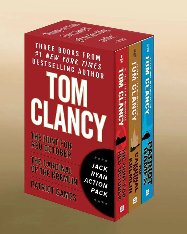 Tom Clancy's Jack Ryan Boxed Set (Books 1-3)-Fiction: Modern and contemporary-買書書 BuyBookBook