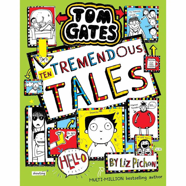 Tom Gates (正版) #18 Ten Tremendous Tales (Paperback)  (Liz Pichon) Scholastic UK