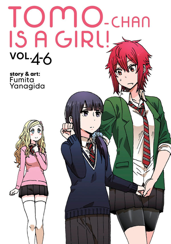 Tomo-chan is a Girl! Volumes 4-6 (Omnibus Edition)-Graphic novel / Comic book / Manga: genres-買書書 BuyBookBook