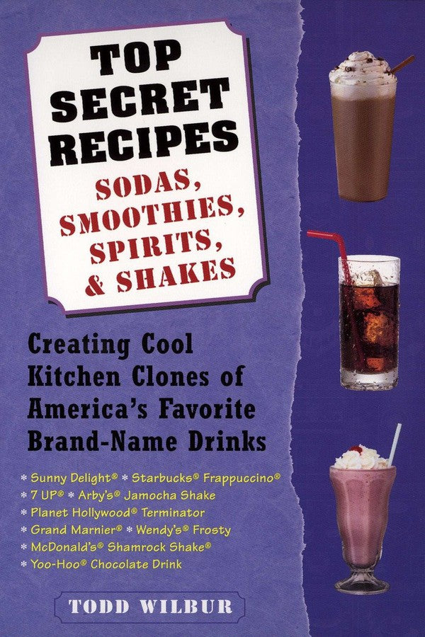 Top Secret Recipes-Sodas, Smoothies, Spirits, & Shakes-Cookery / food and drink / food writing-買書書 BuyBookBook