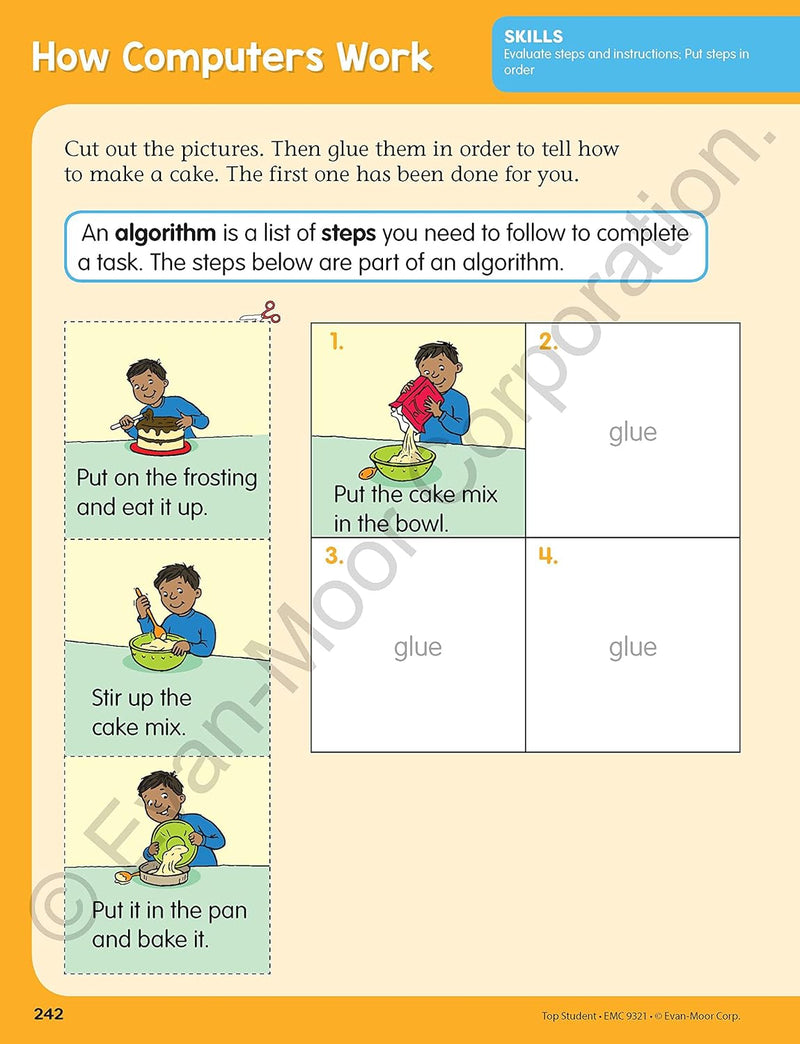 Top Student: Grade 1 Workbook (Evan-Moor)-Activity: 學習補充 Learning & Supplemental-買書書 BuyBookBook