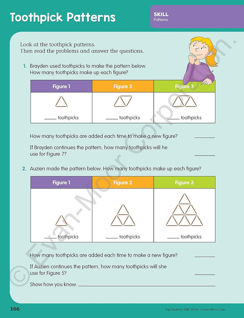 Top Student: Grade 4 Workbook (Evan-Moor)-Activity: 學習補充 Learning & Supplemental-買書書 BuyBookBook